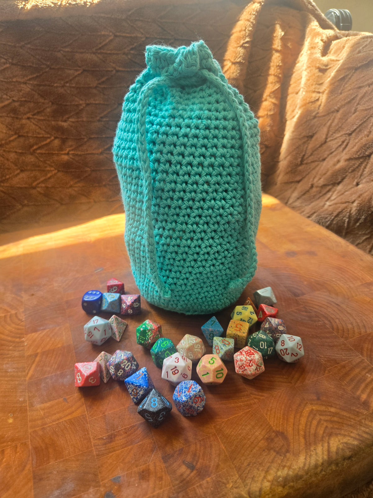 Really bloody large 300 + dice bag!