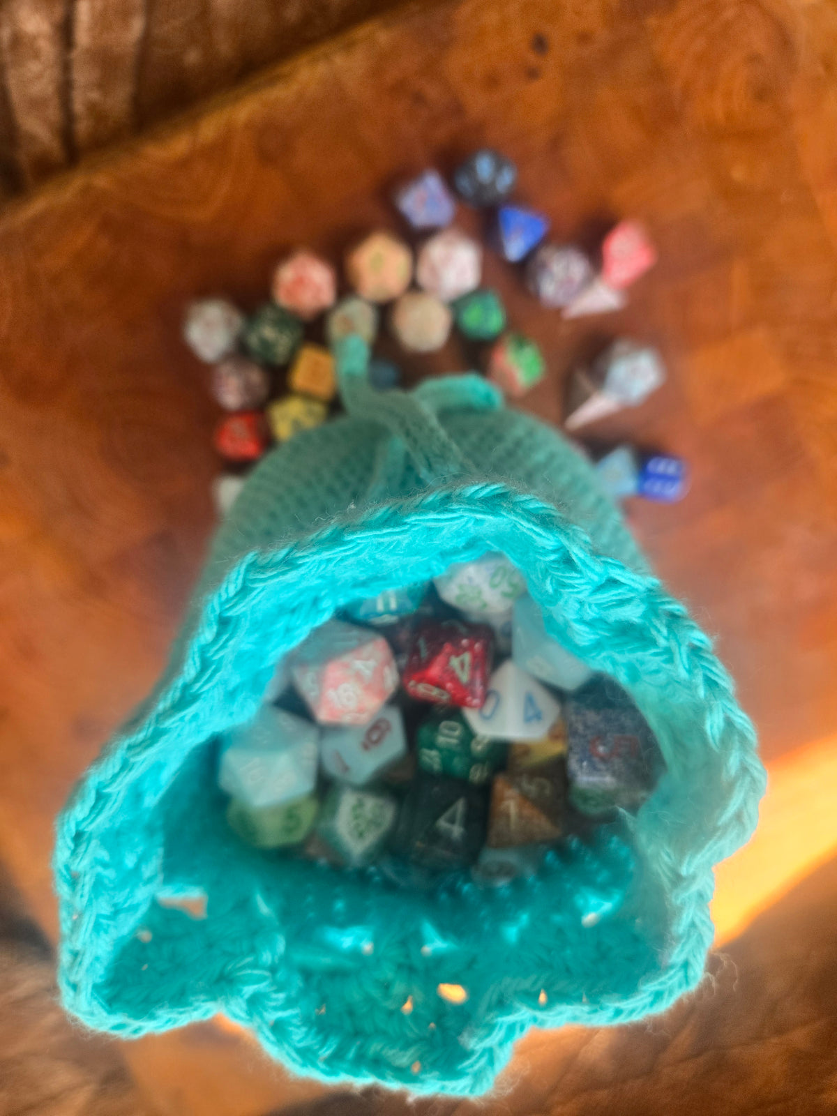 Really bloody large 300 + dice bag!